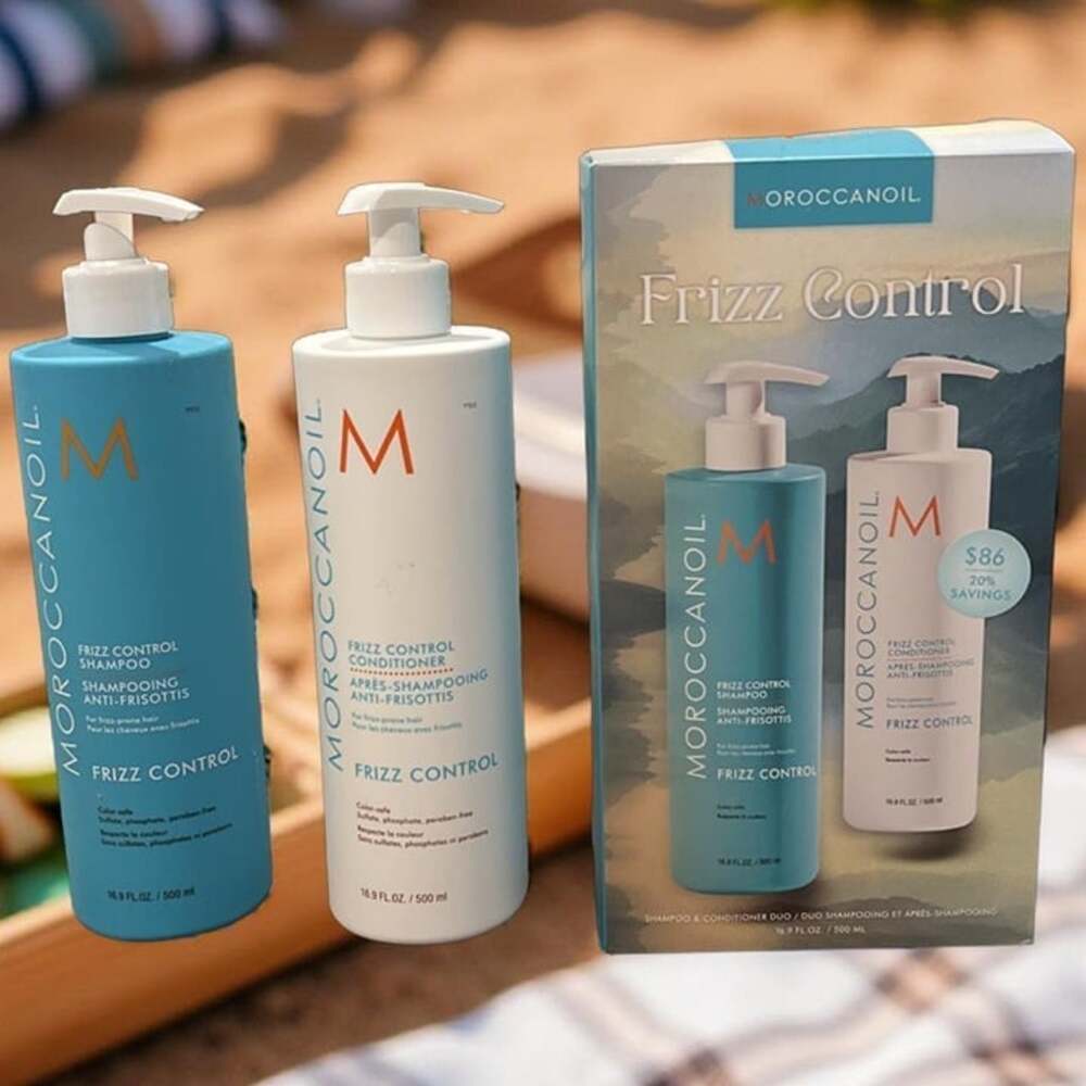 Moroccanoil Frizz Control Shampoo Conditioner 16.9 oz